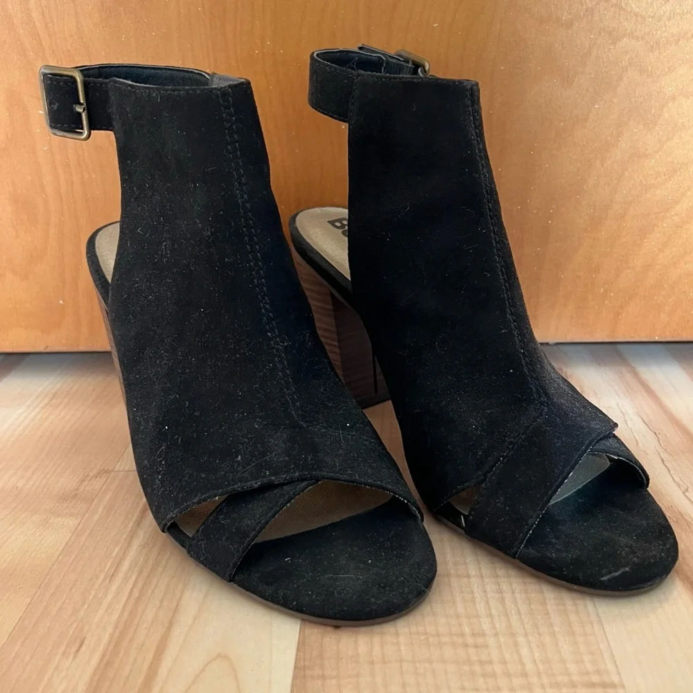 Open Toe Booties - Picture 1 of 6
